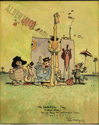 George Herriman - Krazy Kat- Family Portrait
