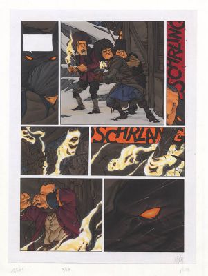 Jean-Christophe Thibert | Le Marteau des sorcières - Warul (T.1) - Planche originale n°38 | Daniel Maghen