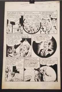 Howard Purcell. Golden Age Comic Page. | Weiss Auctions