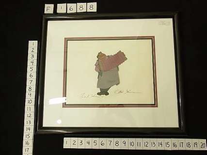 122: Lady & The Tramp TONY Original Movie Cel Walt Disn | Hess Fine Auctions