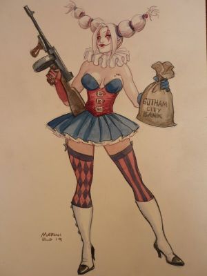 Enrico Marini | Harley QUINN braquage | 2DGalleries