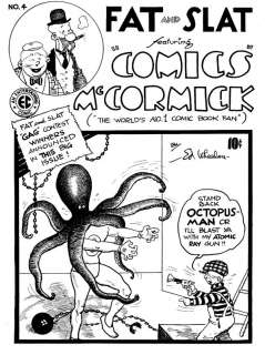 162: Ed Wheelan Fat and Slat #4 cover 1948 | Russ Cochran