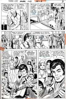 Jack Katz - Young Love #103 Pg.3 - Musician Plays For Babes - 1973 Issue 103 Page 3