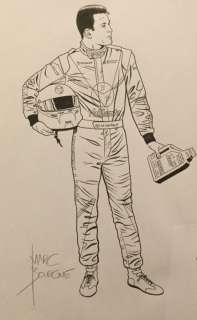 Bourgne, Marc | Dessin original  - Michel Vaillant | Catawiki