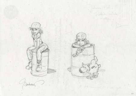 Bosschaert, Jan | Original sketches  - Sam | Catawiki