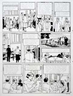 TRAMP. TOME 8. LA SALE GUERRE. Encre de Chine et encre de couleur sur papier pour... | Coutau Bégarie