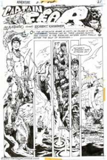 Alex Nino - Original Splash Page Art for Adventure Comics #425, page 1 (DC, 1973). From the first page of the - | Heritage