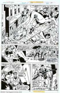 Dave Wenzel and Pablo Marcos - Original Art for The Avengers #175, page 10 (Marvel, 1978). The Scarlet Witch -