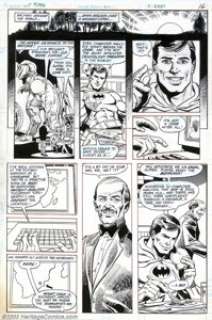 Ross Andru and Mike DeCarlo - Original Art for World’s Finest #296, Group of 6 pages (DC, 1983). A pantheon of - | Heritage