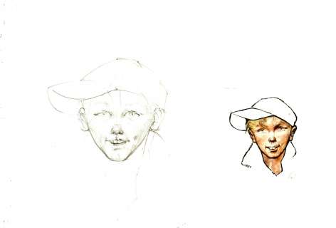 Beb-Deum - 2 portraits "Garçon"