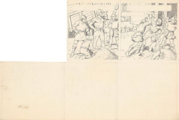 De Moor (Bob) | Conrad le Hardi, cases préparatoires à la mine… | AZ auction
