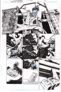 Cully Hamner, Marco Santucci | Batman Beyond #25 P.6 - Joker & Batman - 2018 | Anthony’s Comic Book Art