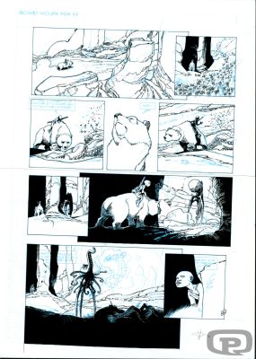 Olivier Vatine | Niourk Volume 1, Page 43 - Original Art by Olivier Vatine | Pulp’s Art