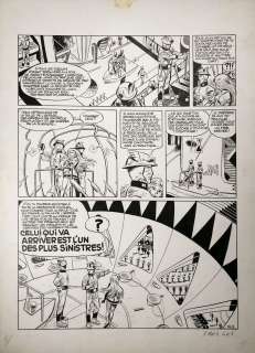 PAAPE Eddy  - Luc Orient  - Planche 3 de l’album La foret d’Acier édité au Lombard [...] | Vermot et Associés