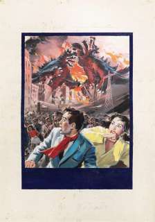 Cesselon Angelo - "Il re dei mostri (Godzilla Raids Again / Gigantis the Fire Monster)", | Urania Casa d’Aste