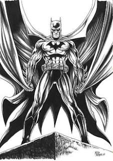 DC Comics - Batman By Mike Ratera  - Original Drawing