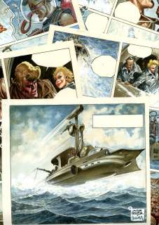 José Ortiz | Burton & Cyb - La Pesca Milagrosa 8p - Completa (Zona 84) | ECC arte y coleccionismo