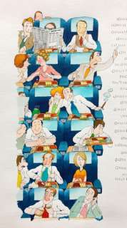 lot 404 - Roger Blachon pour Air France. Dessin original pol…