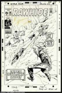 Larry Lieber - Original Cover Art for The Rawhide Kid #89 (Marvel, 1971). The Rawhide Kid is poised for action by - | Heritage