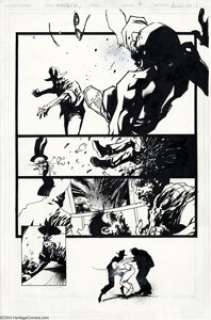 Ashley Wood - Shadowman (Volume 2) #4, page 6 Original Art (Acclaim, 1997). Ashley Wood, the internationally - | Heritage