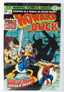 Howard the Duck #1 Cover Color Guide Original Art | Bruneau & Co. Auctioneers