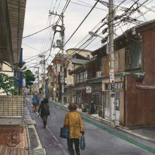 Bruno Watel | BWatel- Matin Yanaka,Tokyo -63x 45,5 - Tirage/30- | Manjari & Partners