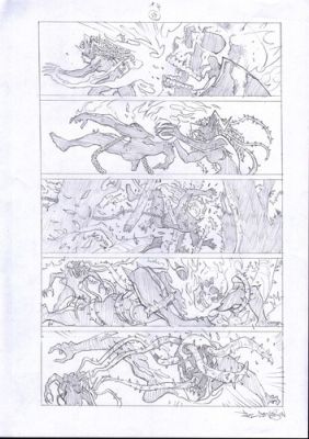 Ghost Rider Spirits of Violence 4p13 Original comic art Paul Davidson | eBay US (Buy It Now)