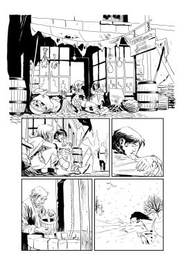 Pablo de Bonis | Red Sonja issue 1, page 17 – ARTIST PROOF | NRisso Art