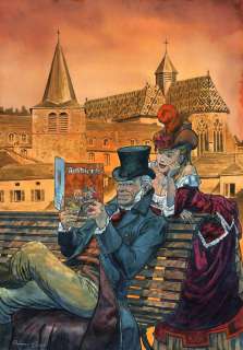 Sinisa BANOVIC - Projet de couverture pour le festivale de BD à Ambierle