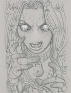 ZAWA AND THE BELLY OF THE BEAST #2 COVER (BOOM!) | Jenny Frison