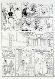 Delaby, Philippe (19... | Murena, Chapitre 7. Vie des feux. Encre de Chine pour... | Coutau Bégarie