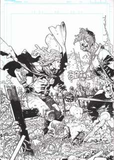 Andrei Bressan – Walking Dead Deluxe 26 Cover – Charlie Adlard – Robert Kirkman