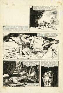Alberto Breccia (191... - Lot 23 - Mort Cinder - Le tombeau de Lisis Encre de Chine sur...