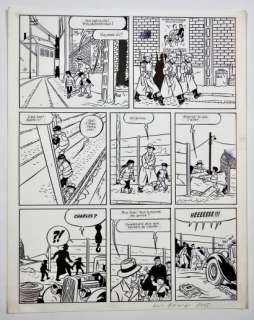 ALLOING Louis Les moineaux Planche 32 de l’histoire La machine Ã  remonter le temps... | Vermot et Associés