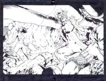 Al Barrionuevo/Bit | Teen Titans Nº 42, página 02 y 03 (Splash Page) | Tiendas Cosmic