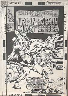 Gil Kane - Tales of Suspense 88 Cover