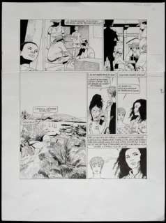 Renaud - Planche originale (p.15) - Jessica Blandy T.14 - Cuba | Catawiki