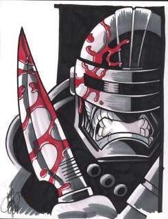 Ken Haeser | Robocop Color Commission - Signed - 2008 | Anthony’s Comic Book Art
