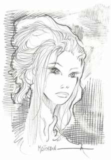 Maïorana - lot 333 - Garulfo, dessin original Ã  la mine de plomb. Dimensions :…