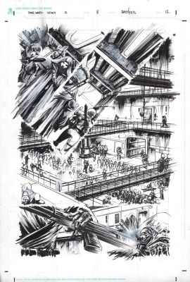 Brian Thies | Star Wars Legacy Issue 08 Page 12 | Splash Page