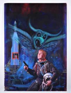 1962 Dell Pub. Drift Marlo #1 Original Cover Art | Bruneau & Co. Auctioneers