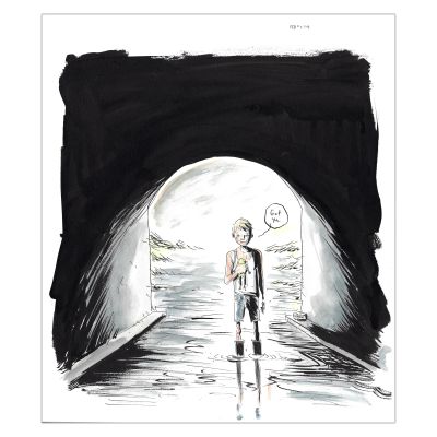 Jeff Lemire | Frogcatchers – Planche originale US (Got ya.) | Achetez de l’Art
