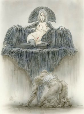 Luis Royo | DARK ROOM 13 | Laberinto Gris