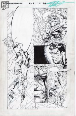 Stephen Platt | X Force - Youngblood 1 Page 20 | Panel Page Art