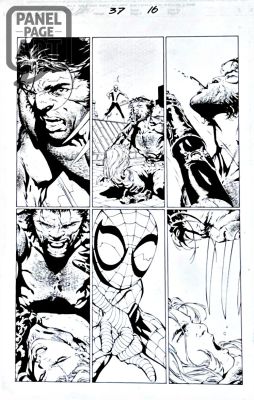 David Finch | Ultimate X-Men 37 Page 16 | Panel Page Art