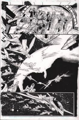 Jay Leisten | Predator Kills the Marvel Universe #2 P.3 - Predators Descend on Earth - 2025 | Anthony’s Comic Book Art