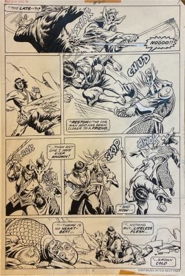 Mike Zeck | Master of Kung Fu Issue 60 Page 7 | Albert Moy