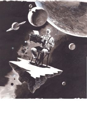 Aldo Di Gennaro | il mondo immaginario di Robert Hanson Heinlein | Krazy Art Gallery