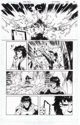 Maxi Dallo | Lost Fantasy Issue 05 Page 06 | Splash Page