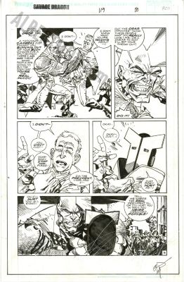 Erik Larsen | Savage Dragon Issue 119 Page 18 | Albert Moy